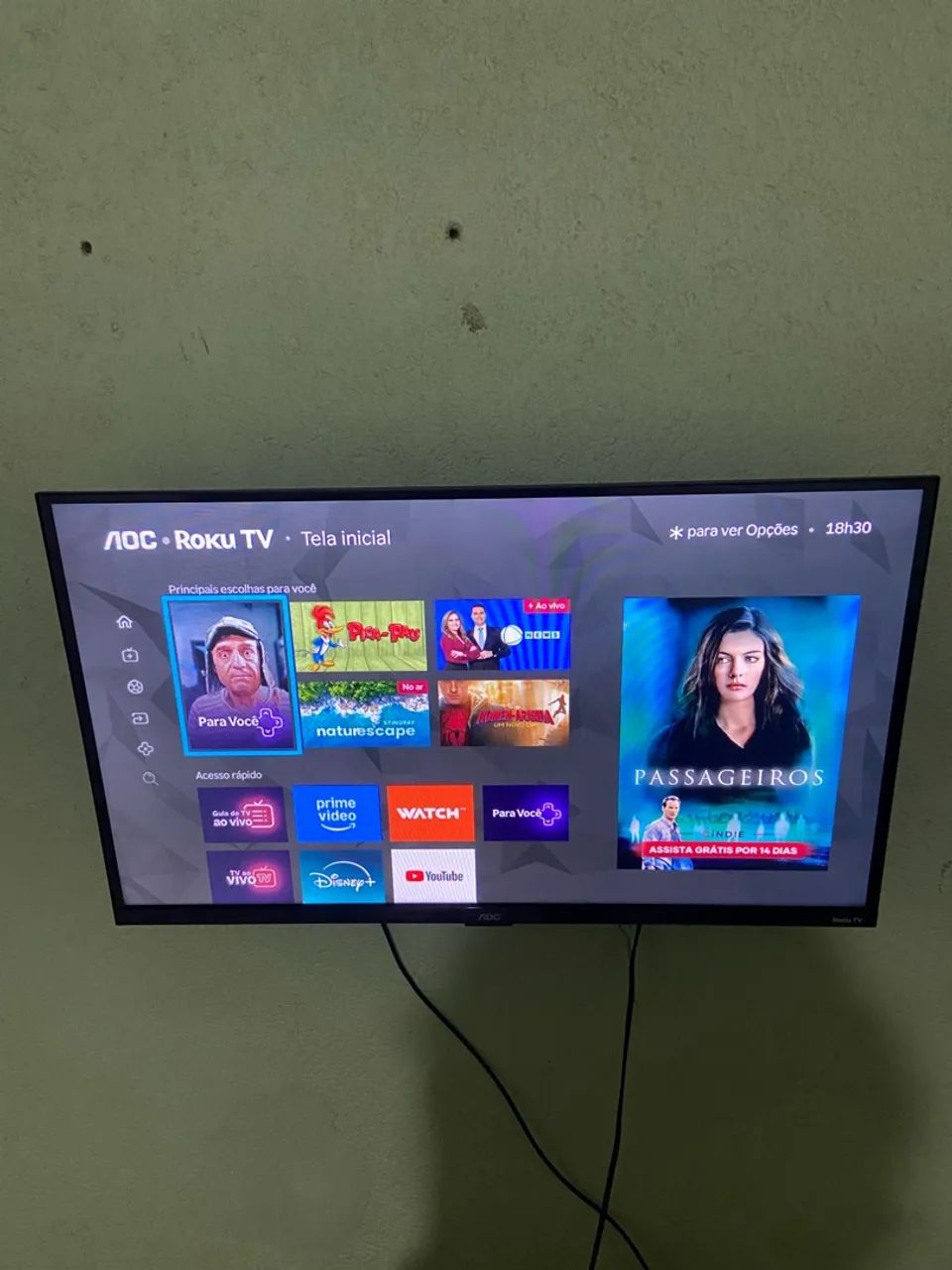 Tv aoc smart 32 polegadas 