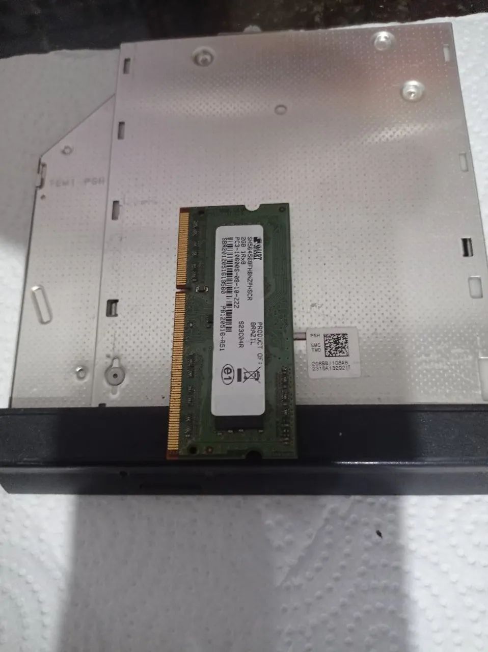 Um leitor de Dvd de notebook um memória ram 2g - Foto 4