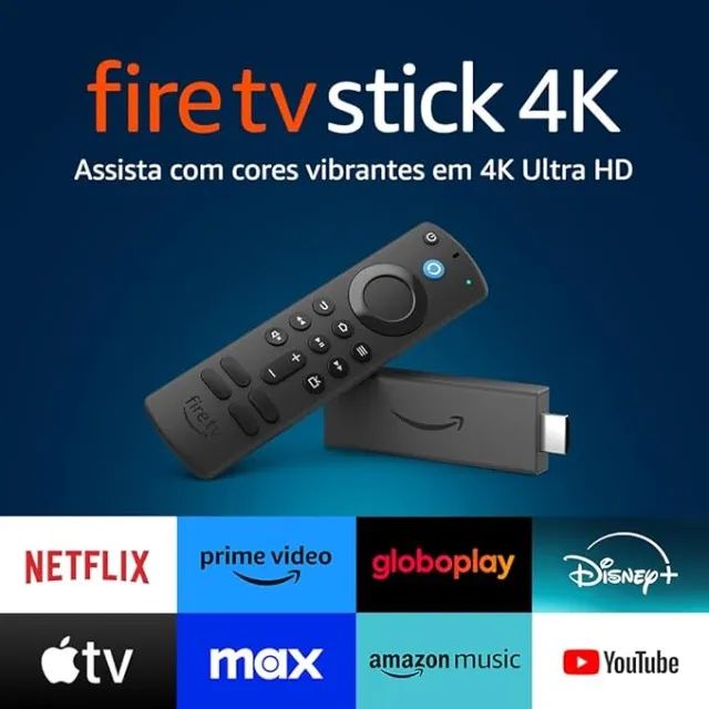 Amazon Fire Stick 4K Wi-Fi 6 Smart Voice-Controlled Alexa C