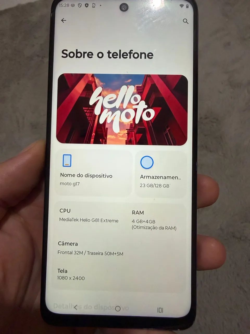 Moto G17 - Foto 3