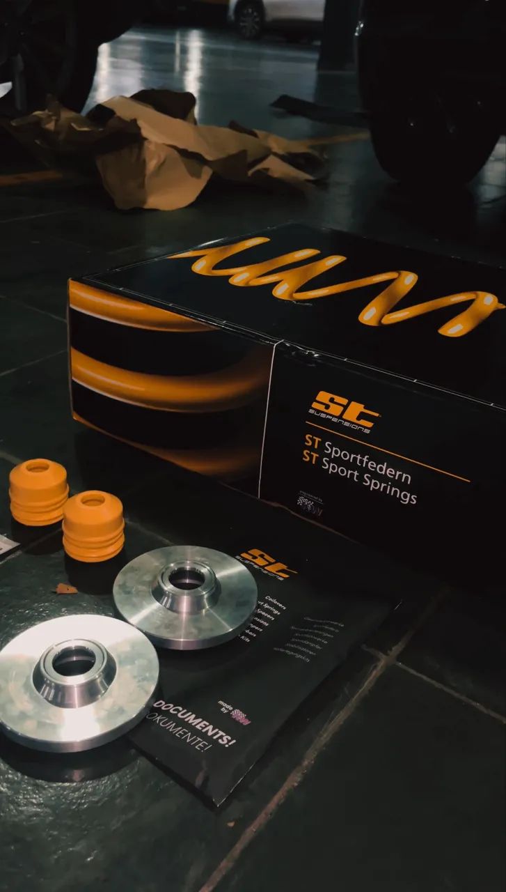Kit Suspensão Dianteira Preparada + Molas KW Alema