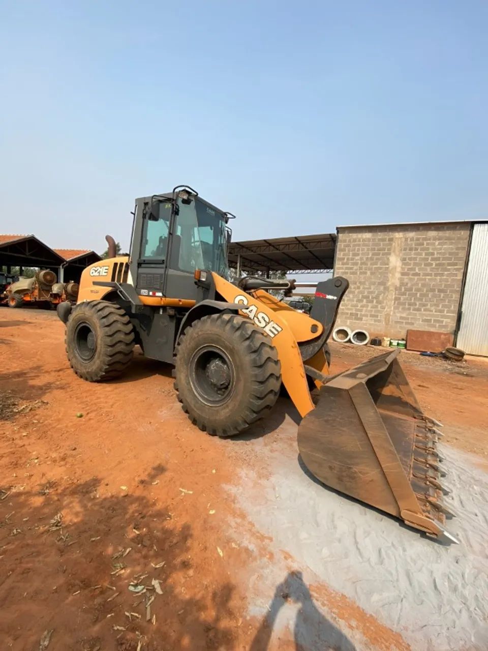 Pa carregadeira Case 621 ano 2017