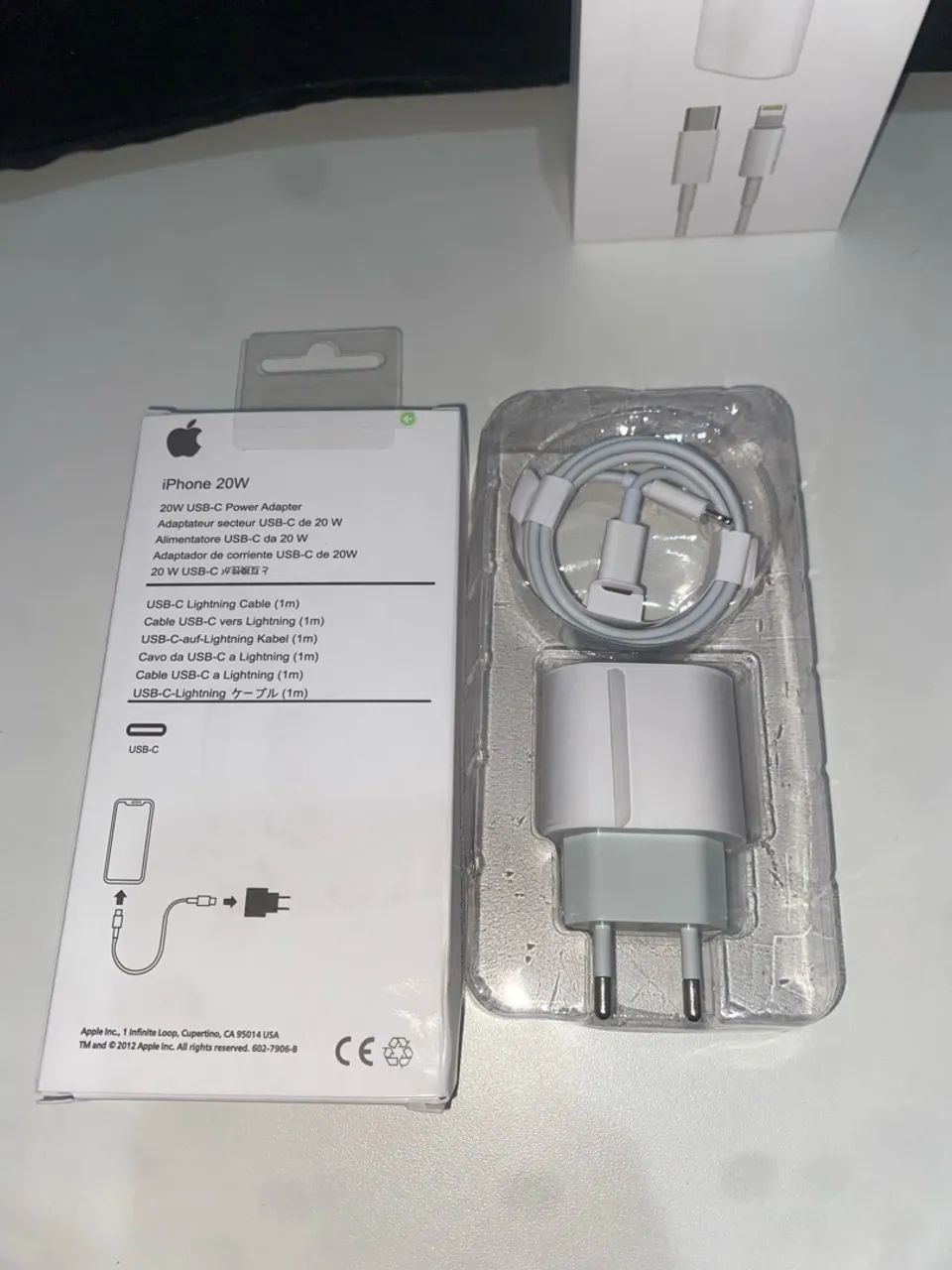 Carregadores para iPhone novos na caixa  - Foto 3