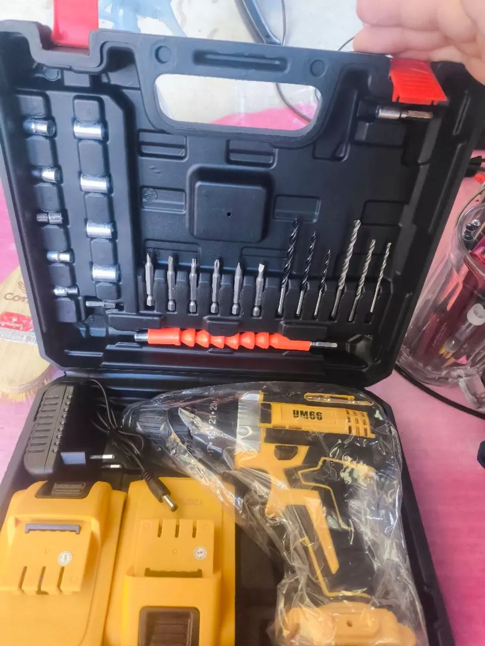 48V Drill and Screwdriver with Two Batteries, Brand New in Box