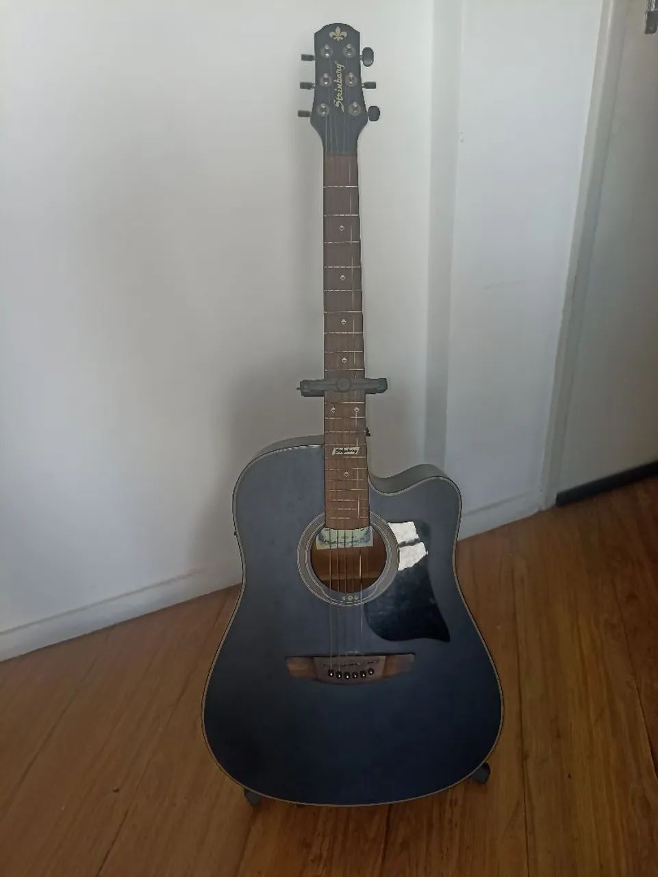 Violão Strinberg AF65C BKS + capa
