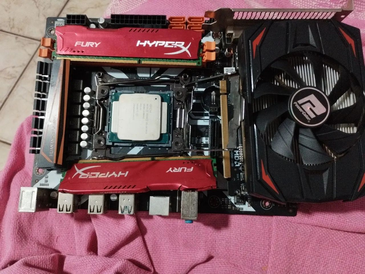 Memórias ECC 32gb ddr3 Xenon 2678 e rx550 4 gb