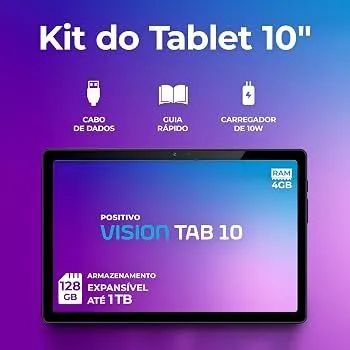 Tablet tab vision 10 128GB 4GB ram - Foto 2