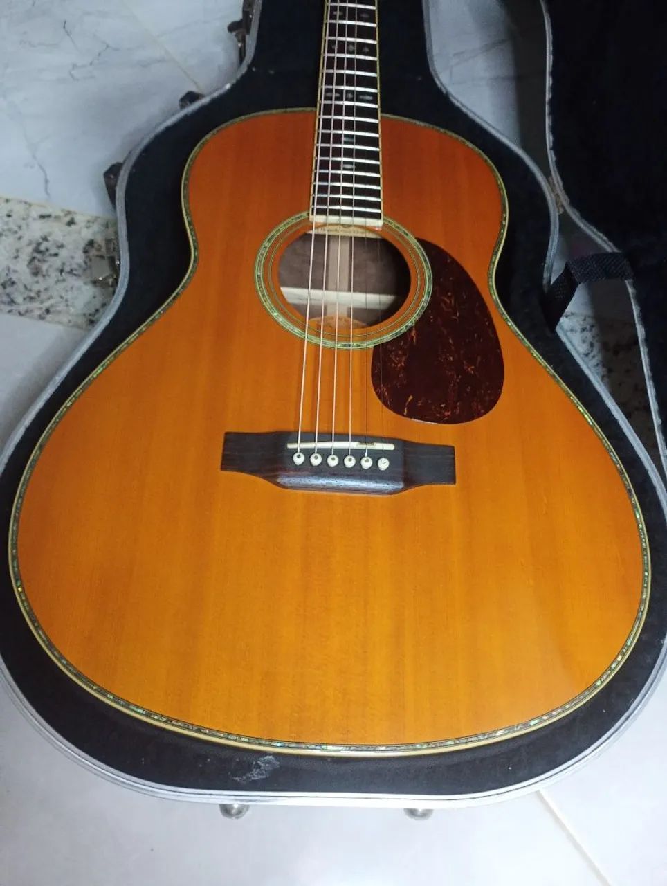 Violão Crafter  Parlor Ta 050M Elétrico .