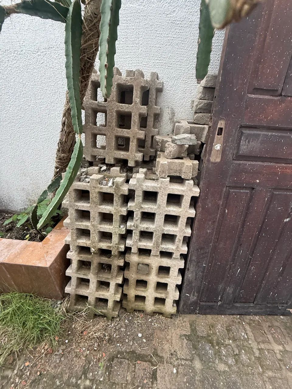 Piso de grama 