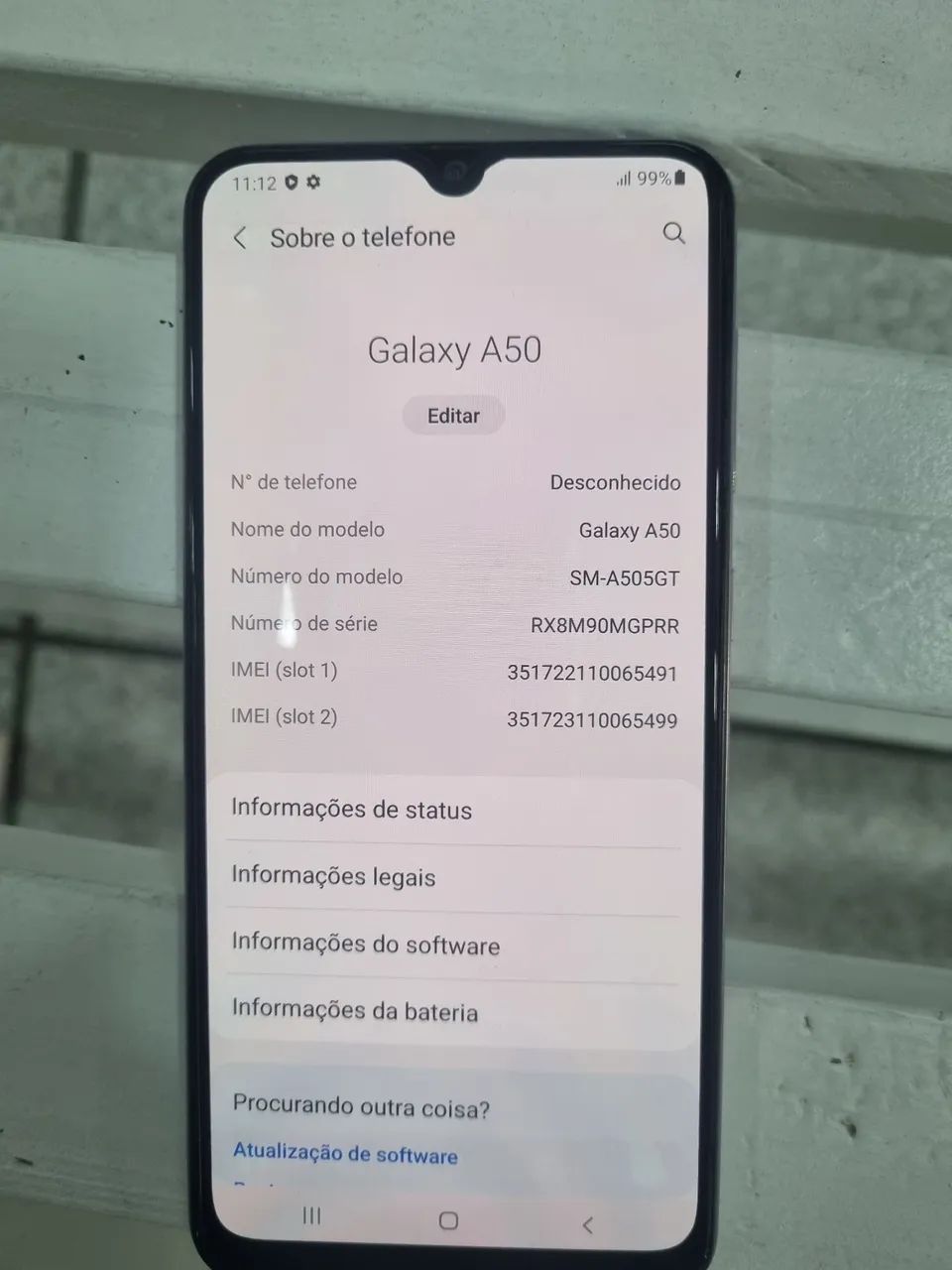 Celular ? samsung galaxi a 50 128 4 de ram  - Foto 5