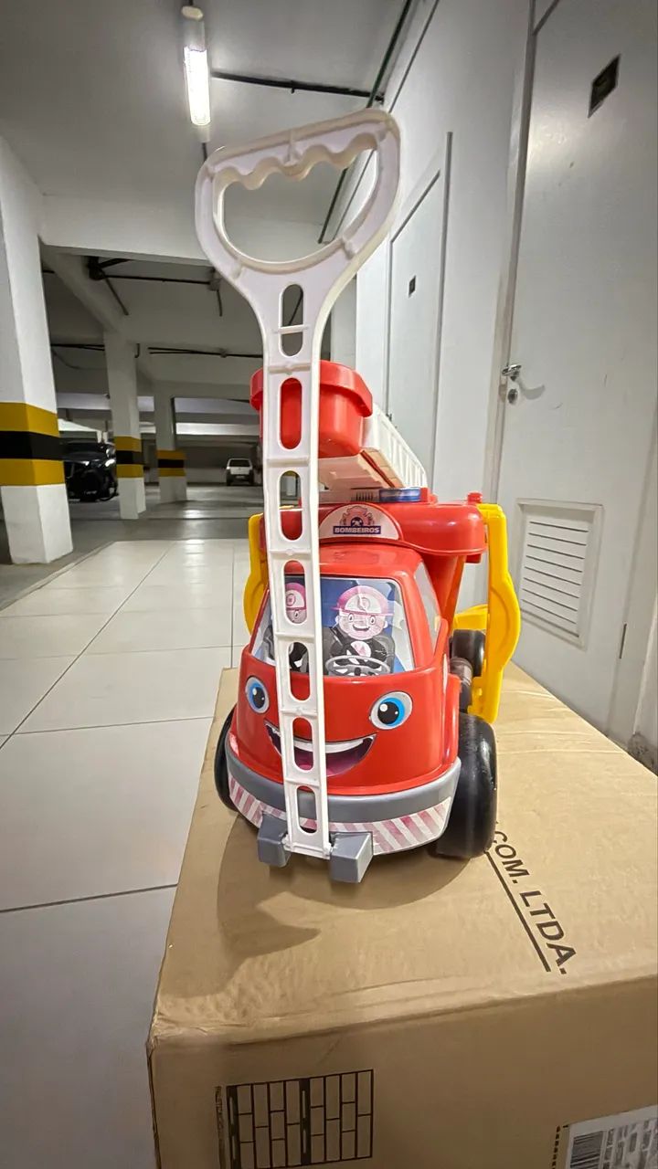 Carro de bombeiro infantil - Foto 2