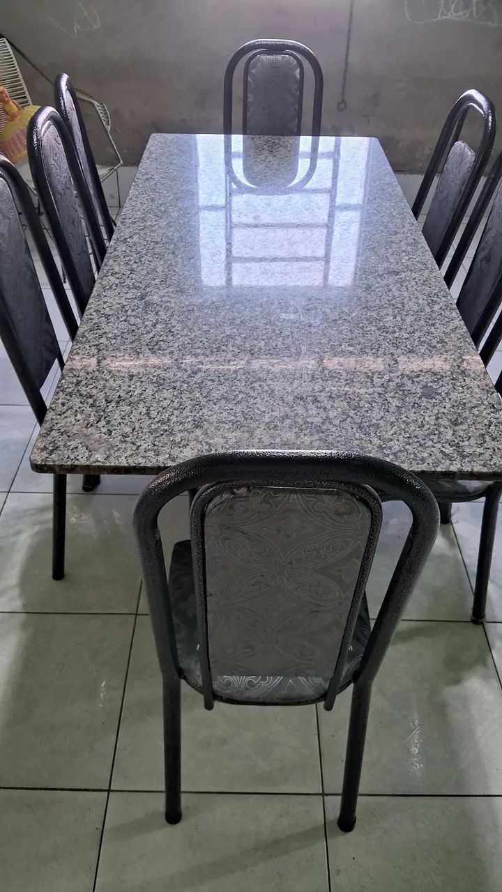 Mesa de jantar 8 lugares 