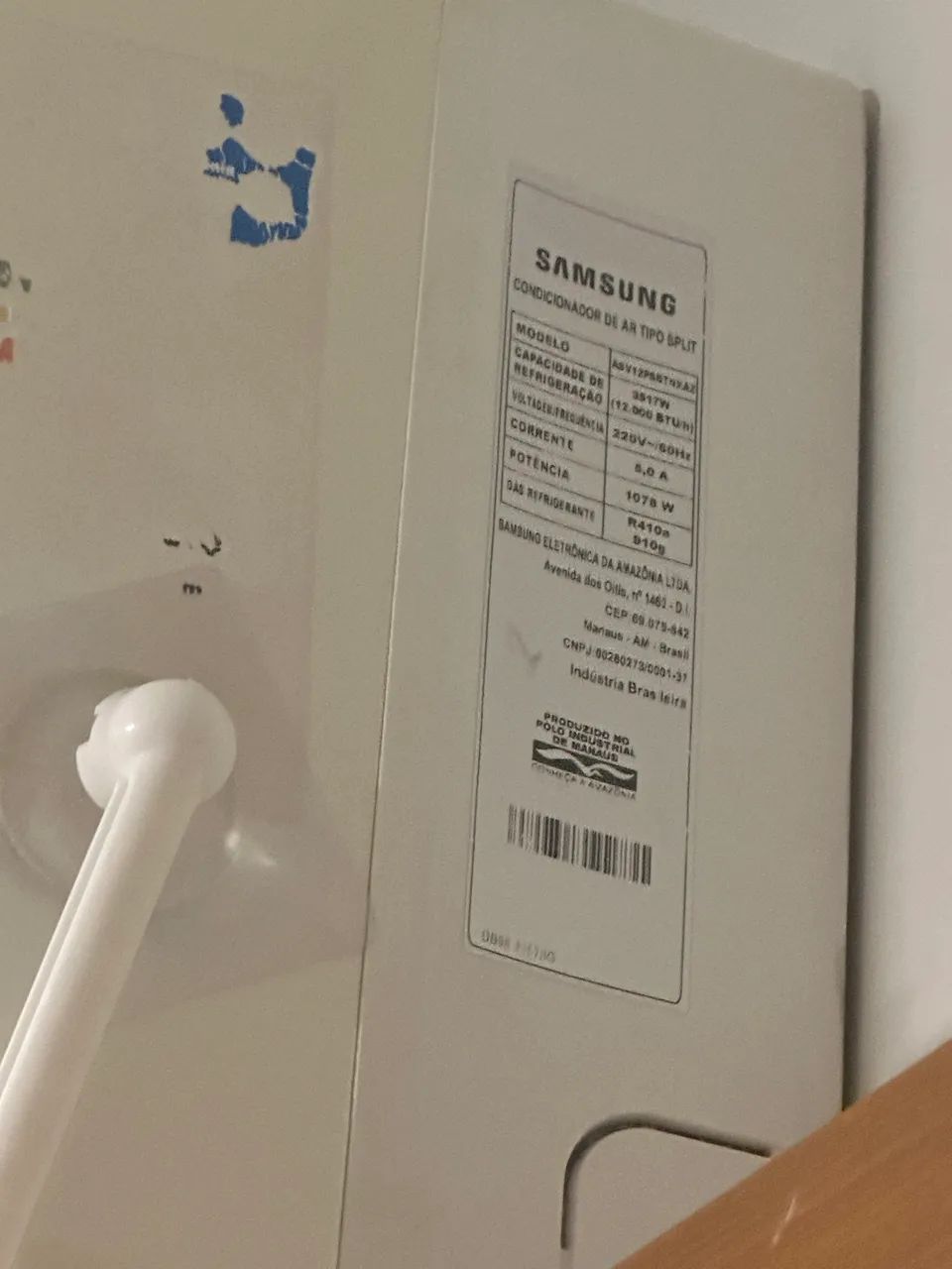Ar condicionado samsung 12000 Btu s com avaria - Foto 2
