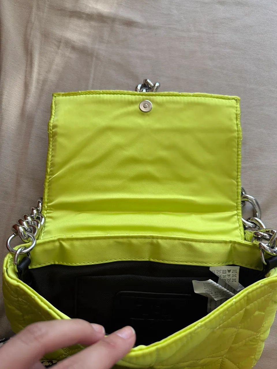 Bolsa verde Zara  - Foto 2