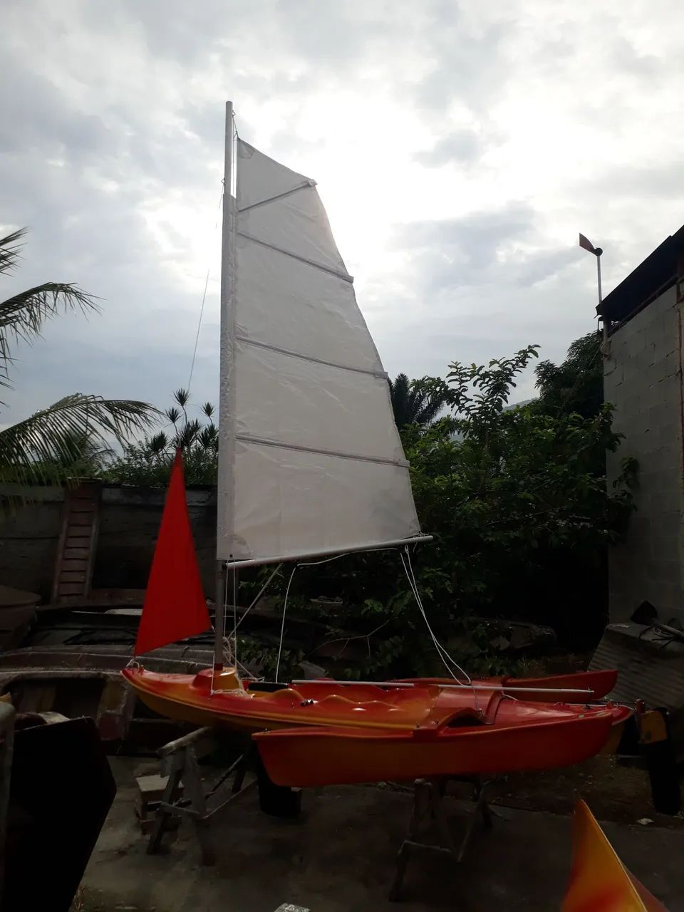 Caiaque a vela Trimaran  - Foto 5