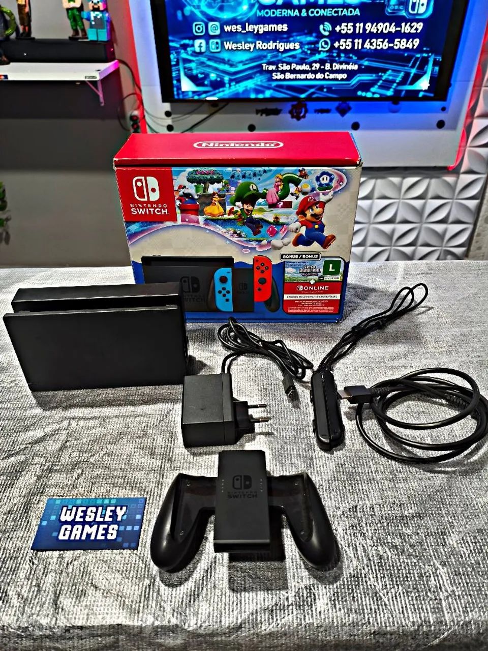 Nintendo switch V2 D.E.S.B.L.O.Q.U.E.A.D.O. - Foto 2