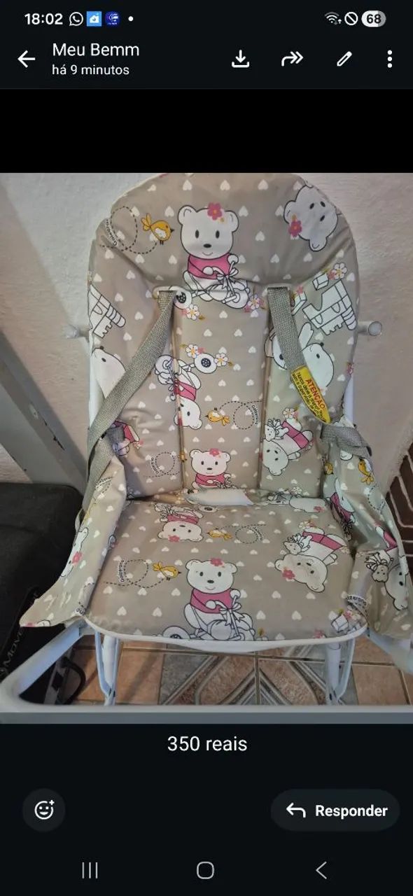 Cadeira de bebê