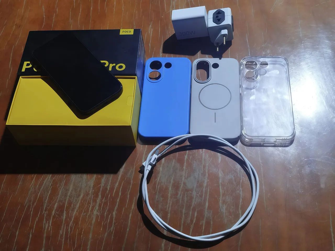 Poco x8 Pro _256g 8r + 4 capinha !!! - Foto 4