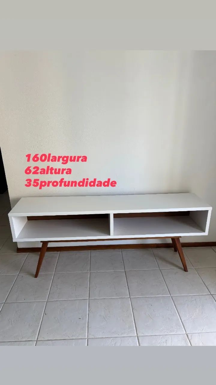Rack em madeira maciça - Foto 2