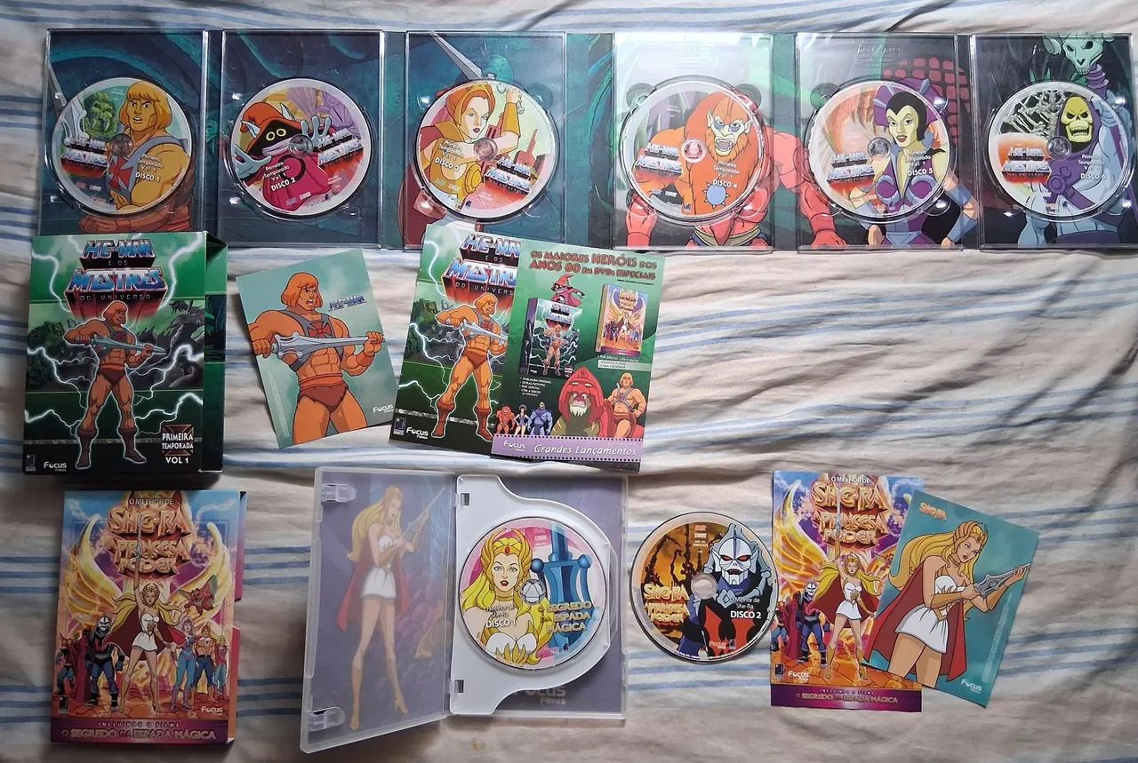 MASTERS OF THE UNIVERSE - BOX LATA DVD COMPLETO!! - Foto 2