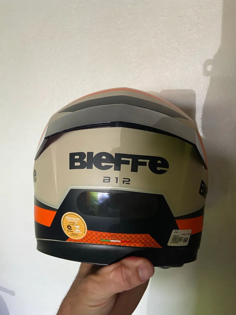 Capacete Bieffe B12 TAM60  - Foto 4