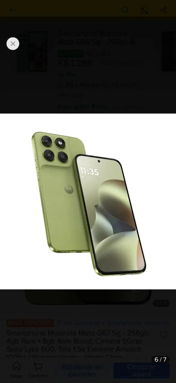 Moto g67 256 - Foto 2