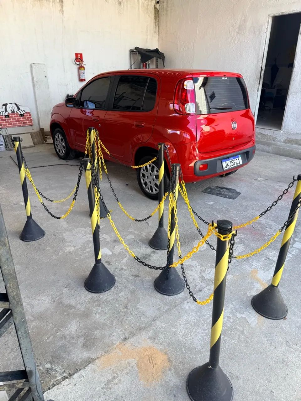 Pedestais com corrente de plástico  - Foto 3