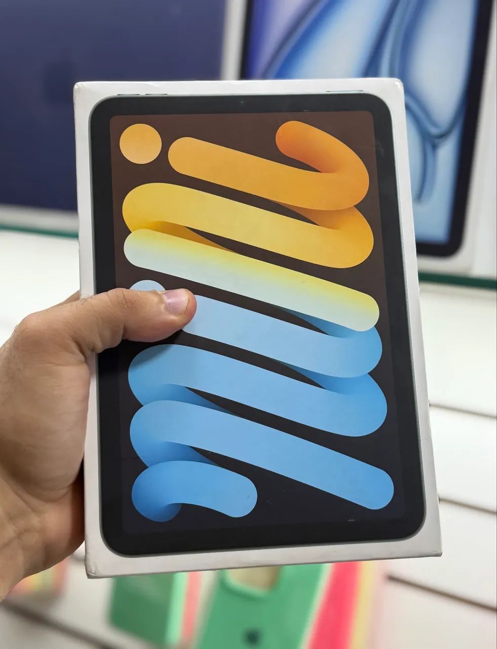 Ipad mini 7 ( a17 pro ) 128gb novo lacrado LOJA FÍSICA 1 ano de