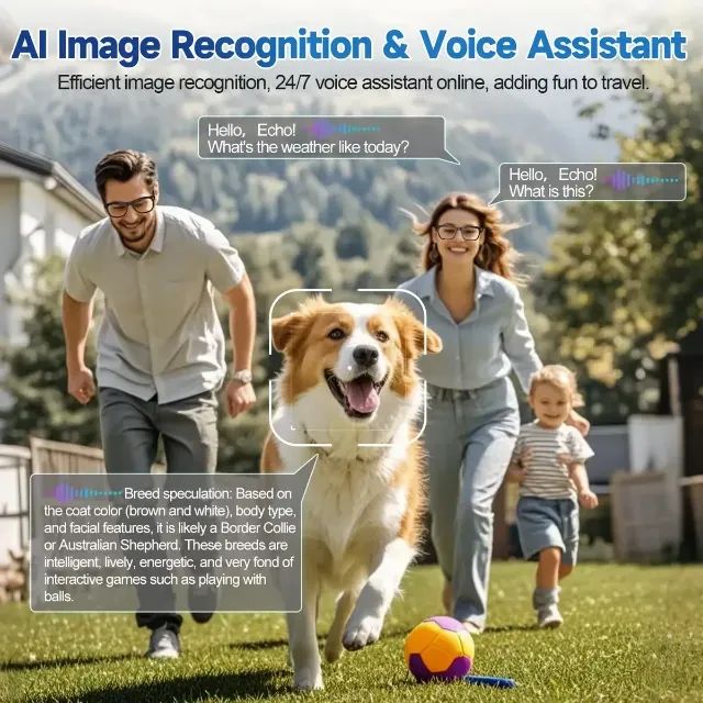[Novo] Ai Glasses PEJE Óculos com Câmera - Foto 3