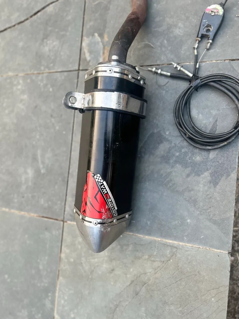 Escape Ponteira Coyote Trs 2 Way 2 em 1 Xre 300 Lander Broz