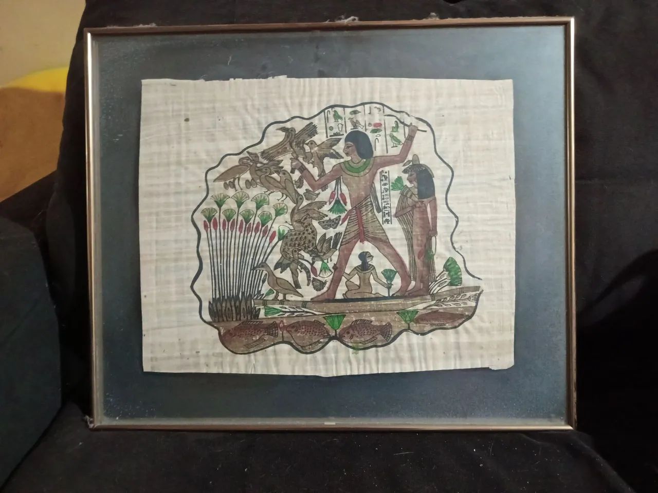 Vendo lindo quadro de papiro egipcio - Foto 2