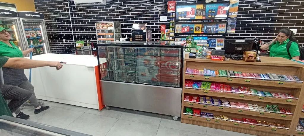 Vitrine balcão expositor bolos e doces inox  - Foto 4