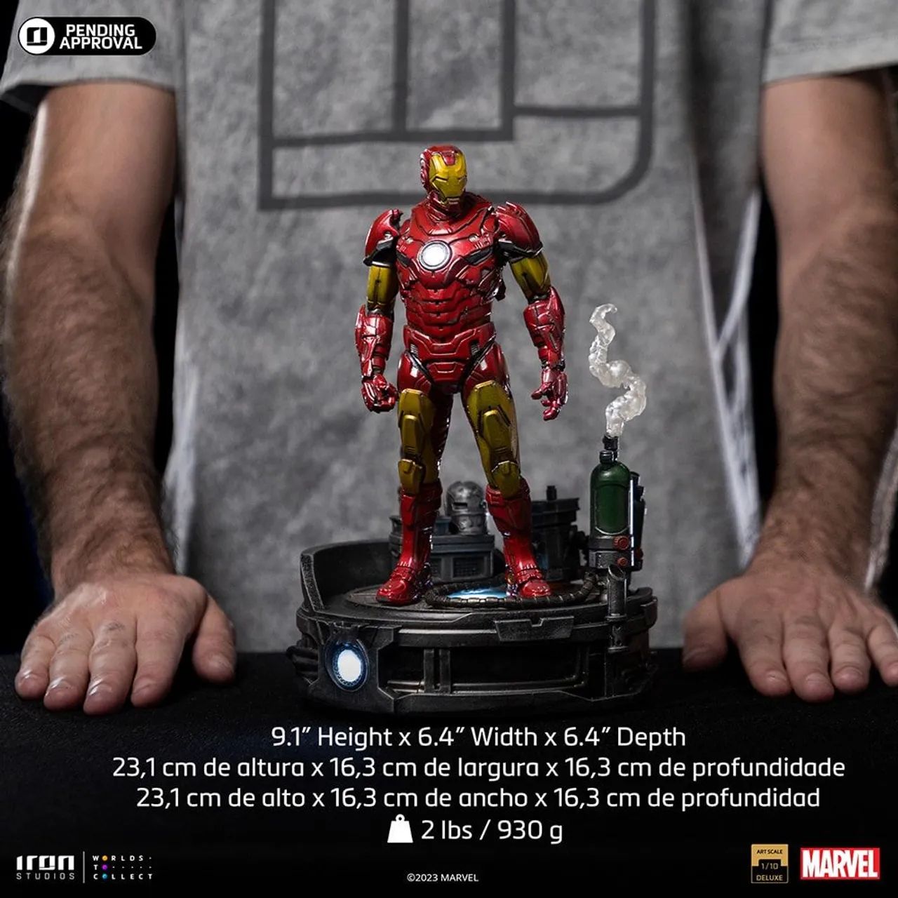 Iron Man Unleashed - Iron Studios - Foto 3