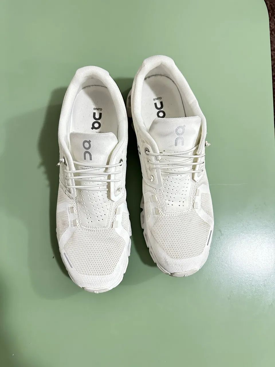 Tênis on running cloud 5 all white