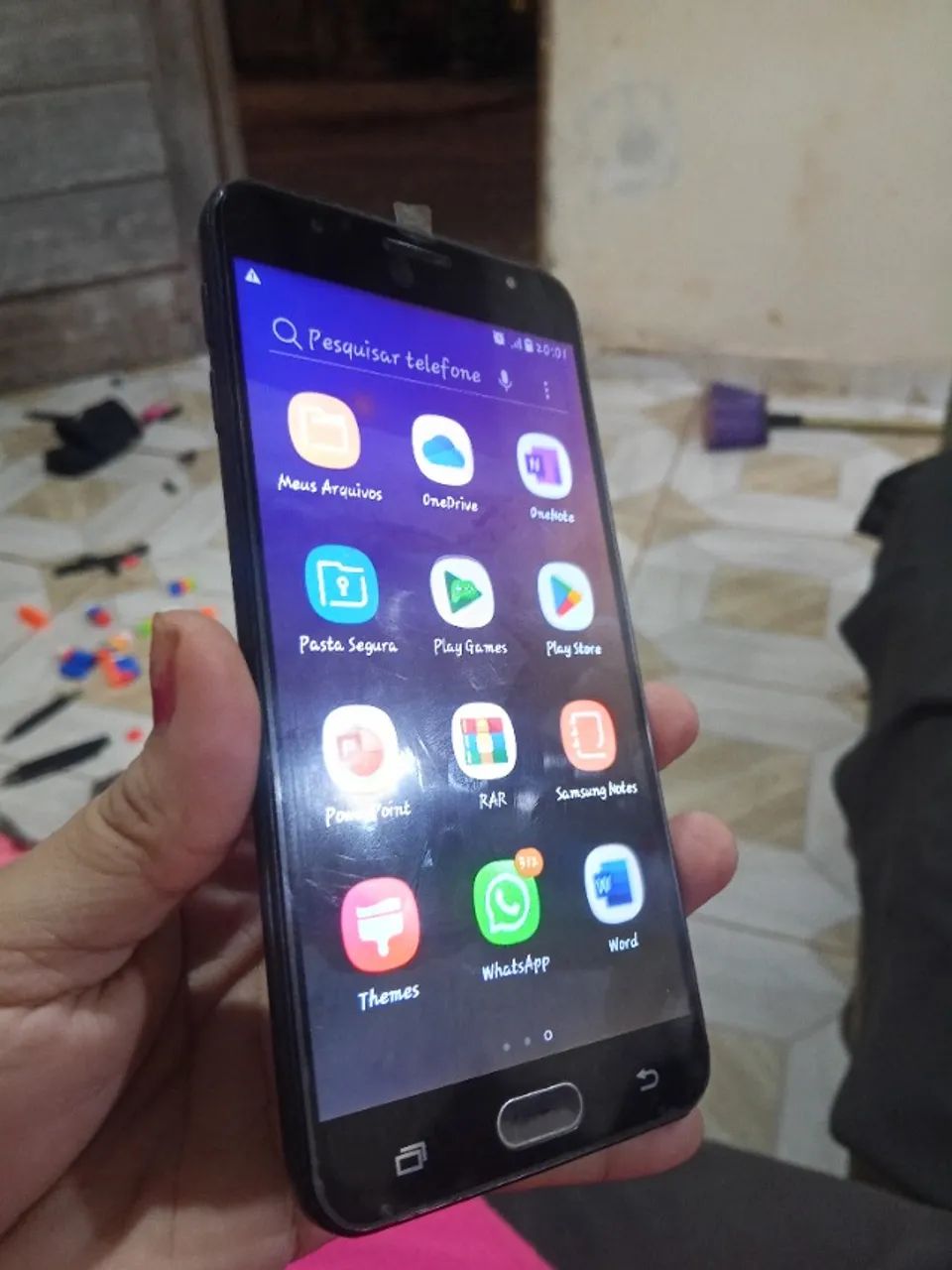 Celular J7 prime em perfeito estado - Foto 2