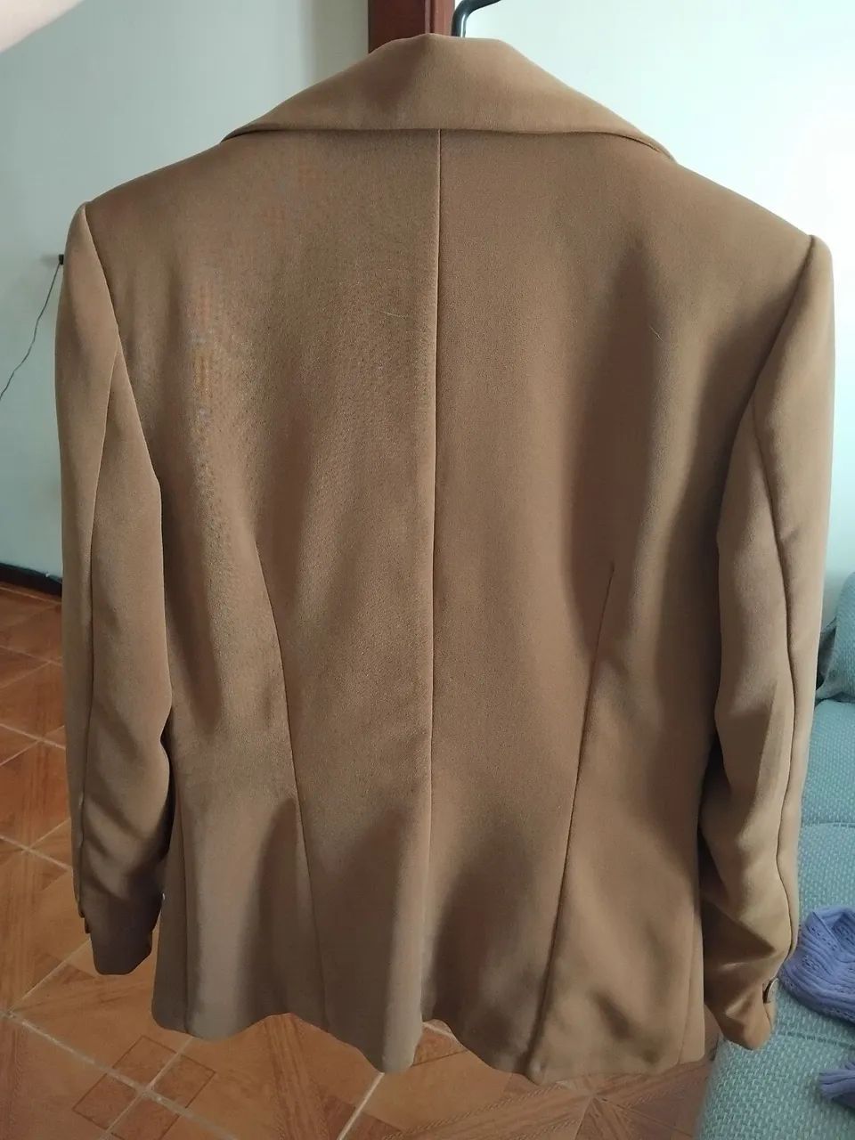 Conjunto feminino calça e blazer de poliéster  - Foto 3