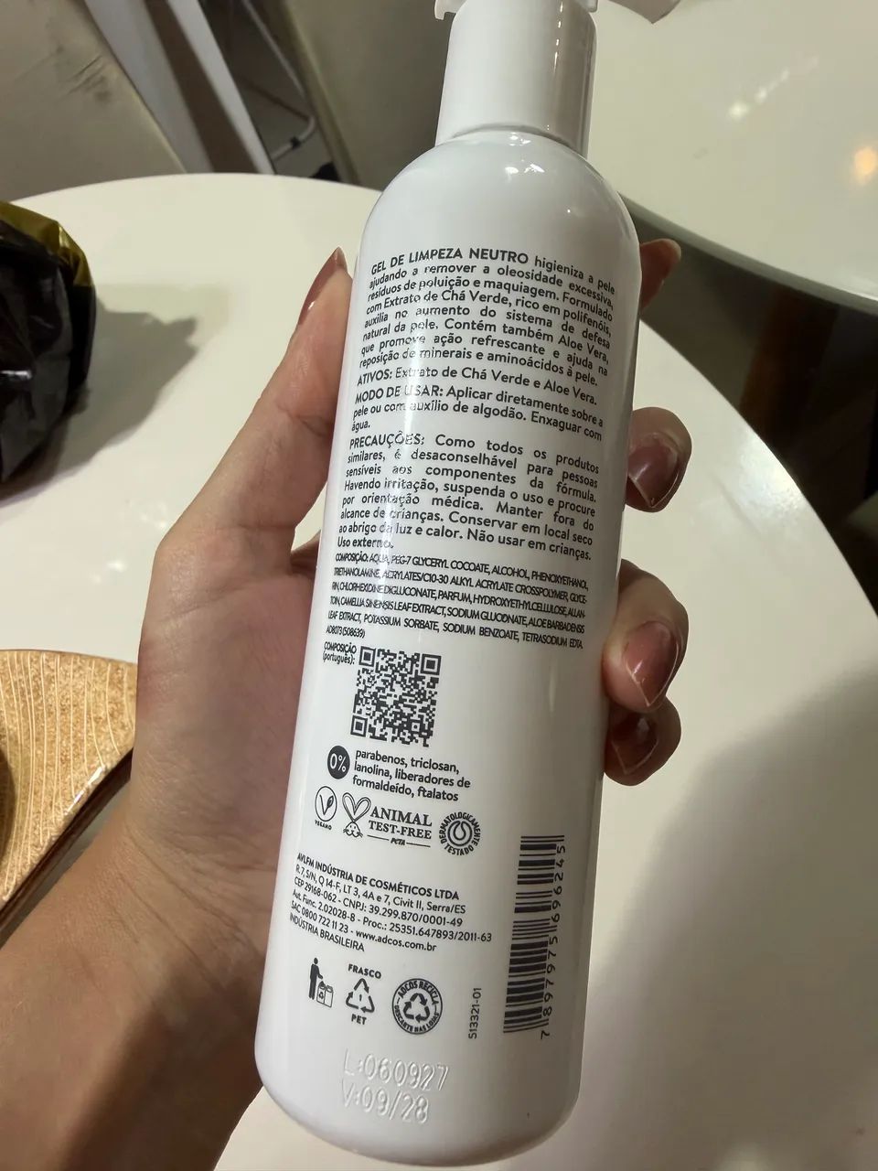 Gel de limpeza neutro ADCOS - Foto 2