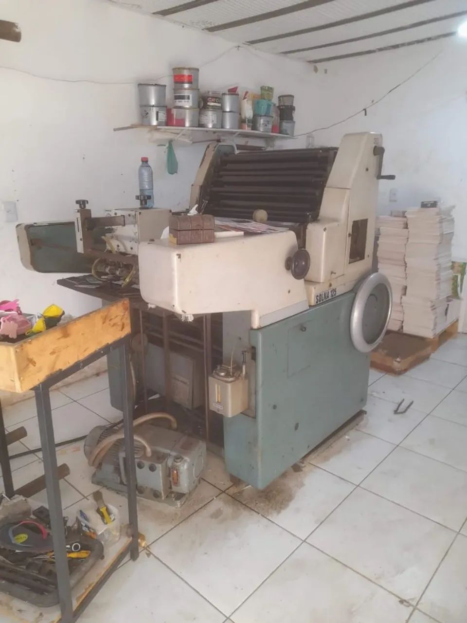 Vendo máquina gráfica solna 125 - Foto 4