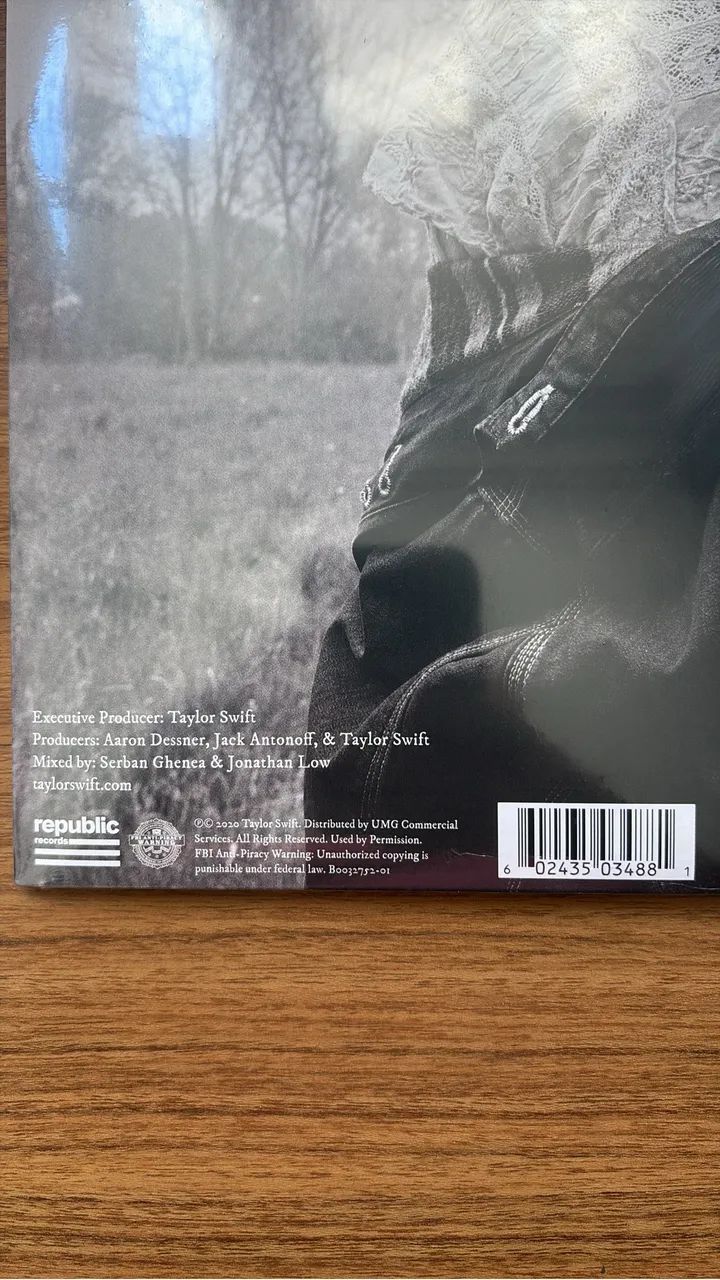 Vinil LP Taylor Swift - Folklore (Cardigans) - Foto 5