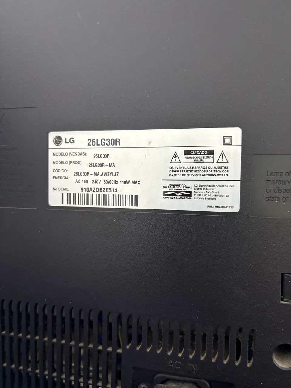 TV LG 42 - FULL HD