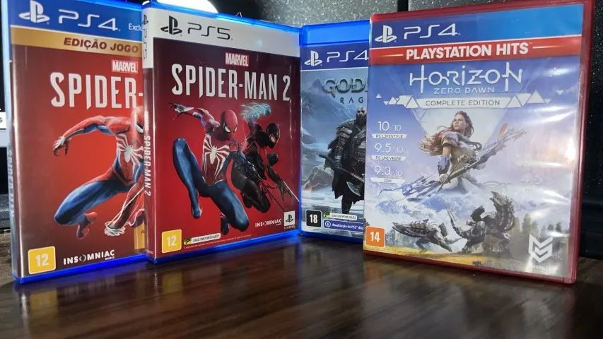 COLEÇÃO DE JOGOS (PS4 e PS5)