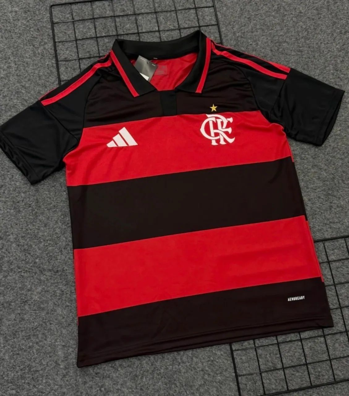 Camisa do Flamengo 2026/27 vermelha e preta 