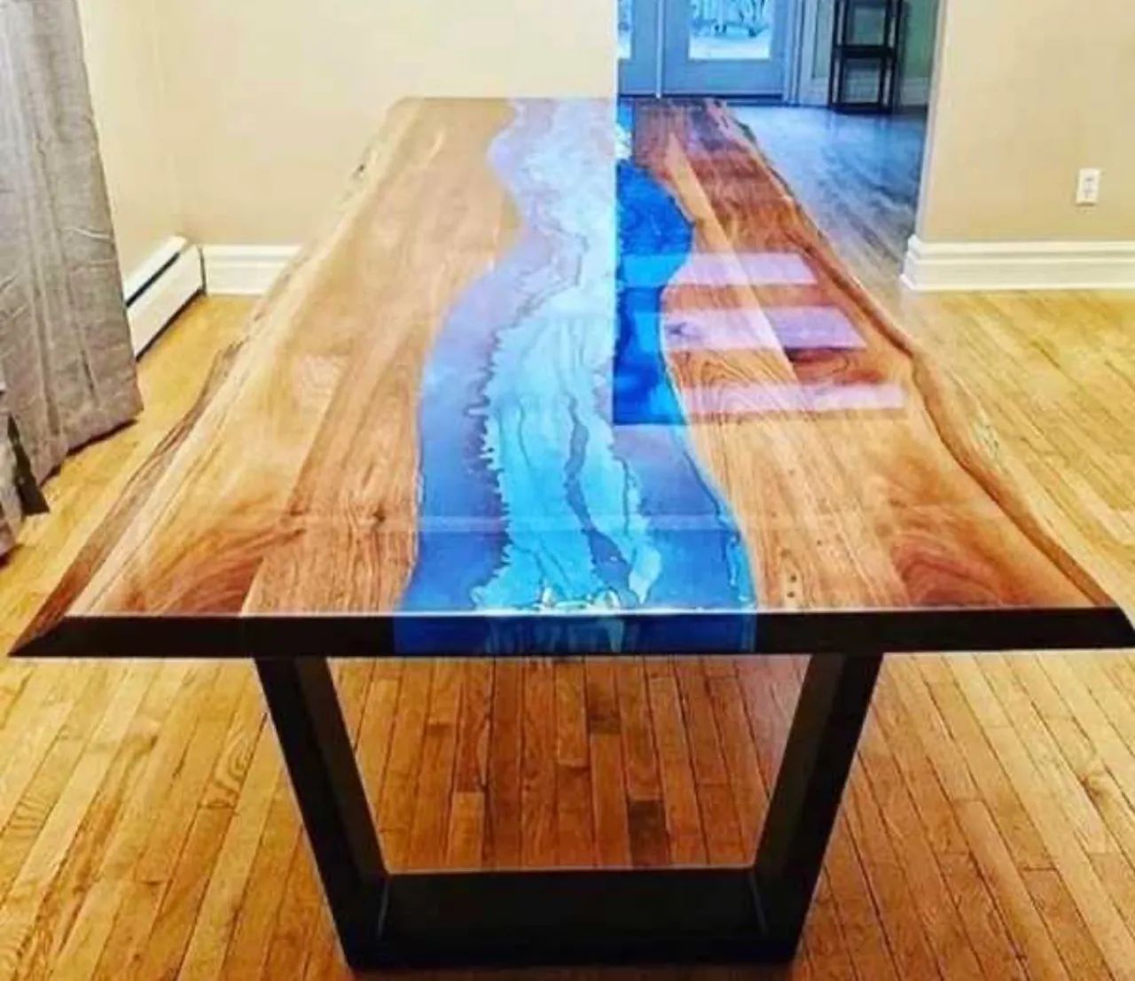 Mesa de resina epóxi  - Foto 5