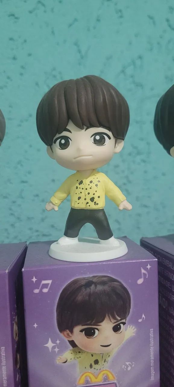 Jin BTS - Mc Donald's Ver. Roxa