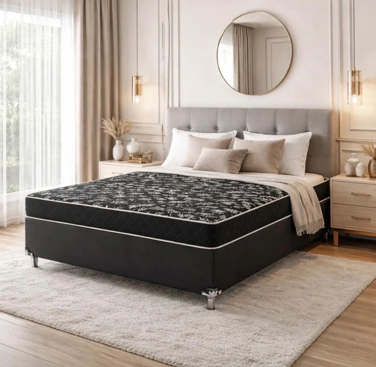 Cama box Casal conjugada ortopédica  - Foto 2