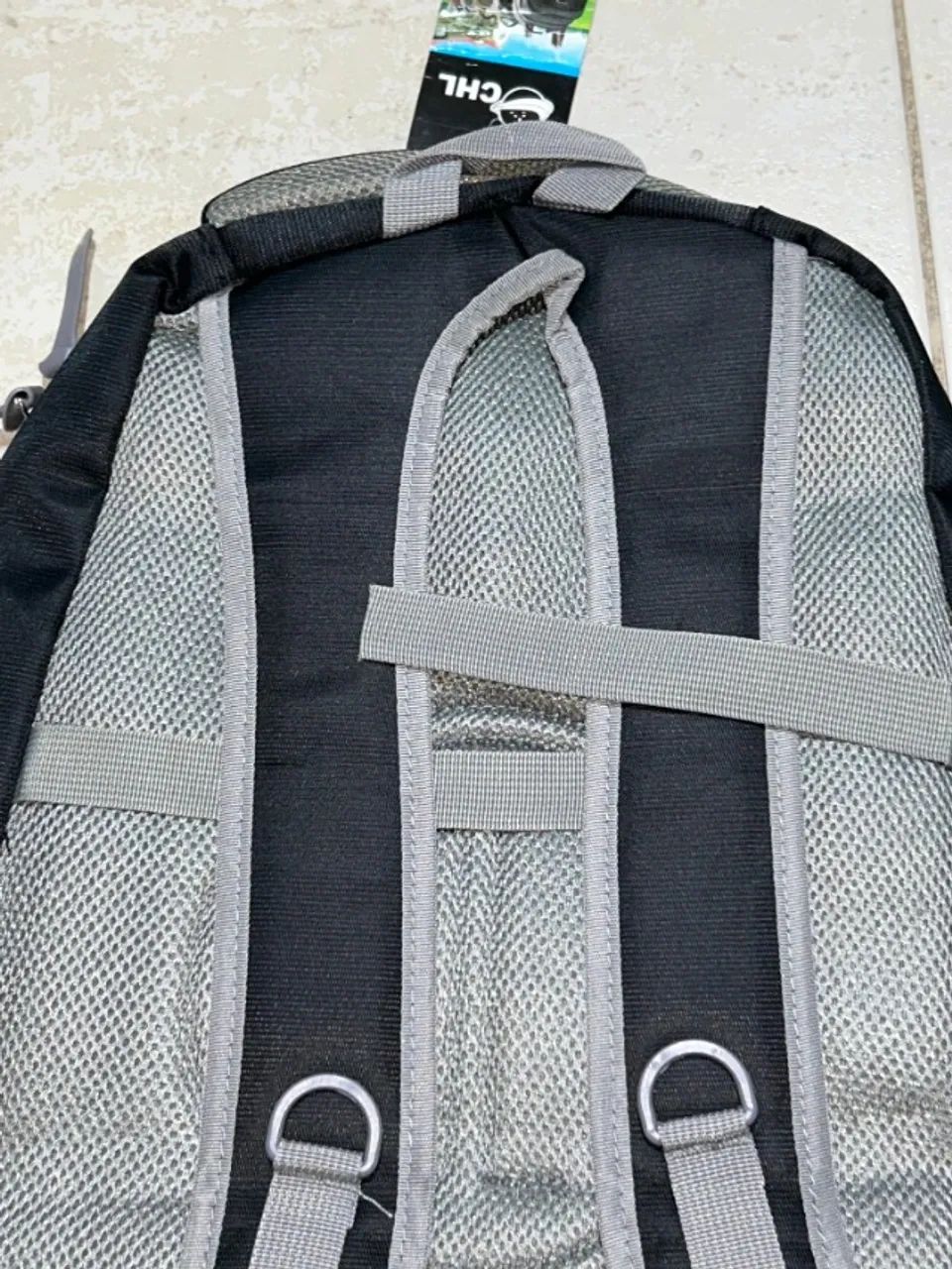MOCHILA DE COSTAS COM ALÇA - NOVA NUNCA USADA - Foto 4