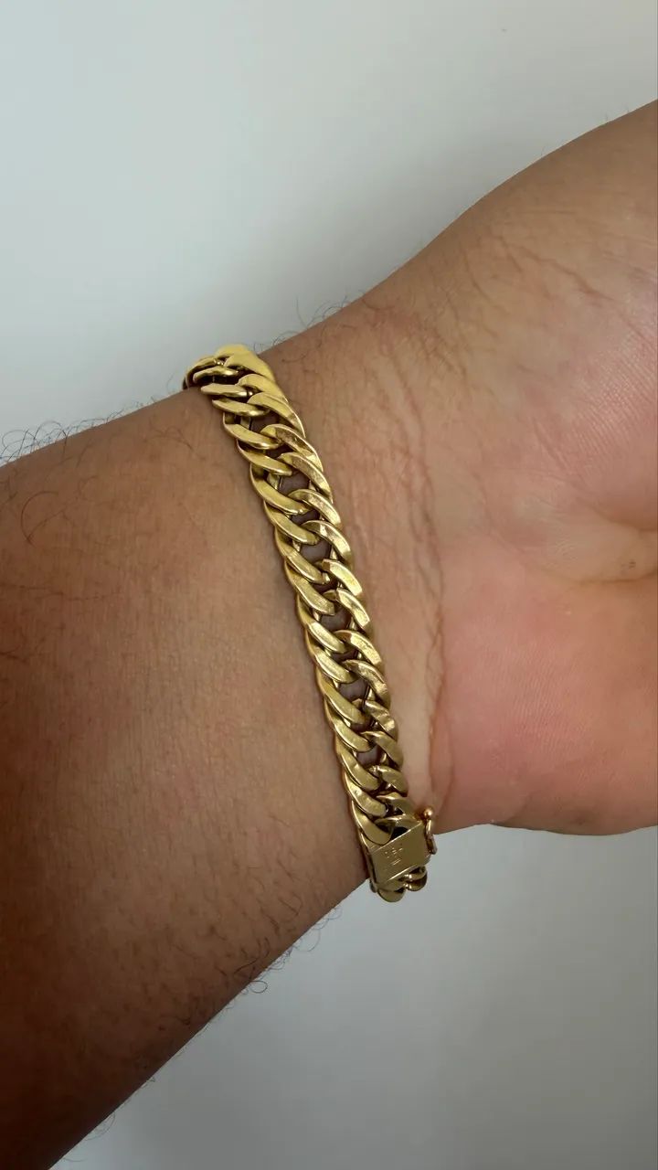 Pulseira de ouro 18k 10.5 gr - Foto 2