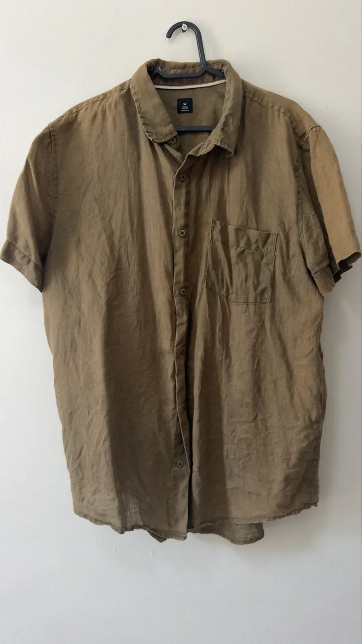 Camisa de linho Osklen 