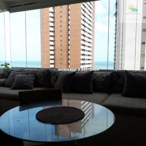 1 por andar | Meireles | Varanda climatizada com vista mar | 3 suítes | Projetado - Foto 6