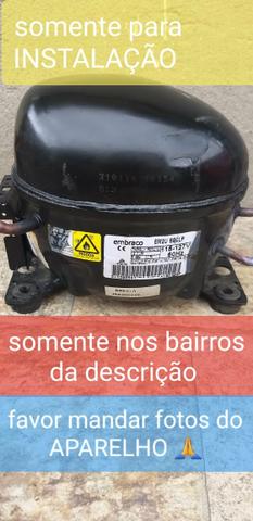 Instalação de motor